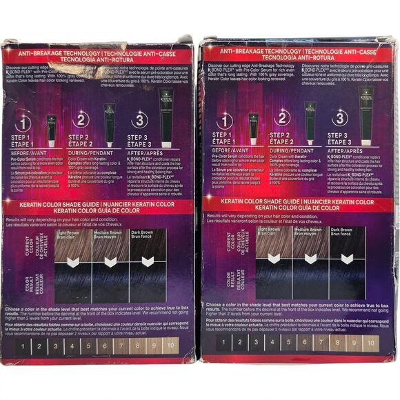 2 Schwarzkopf Keratin Color 3.11 Deep Dark Blue Permanent Hair Dye - Picture 2 of 3